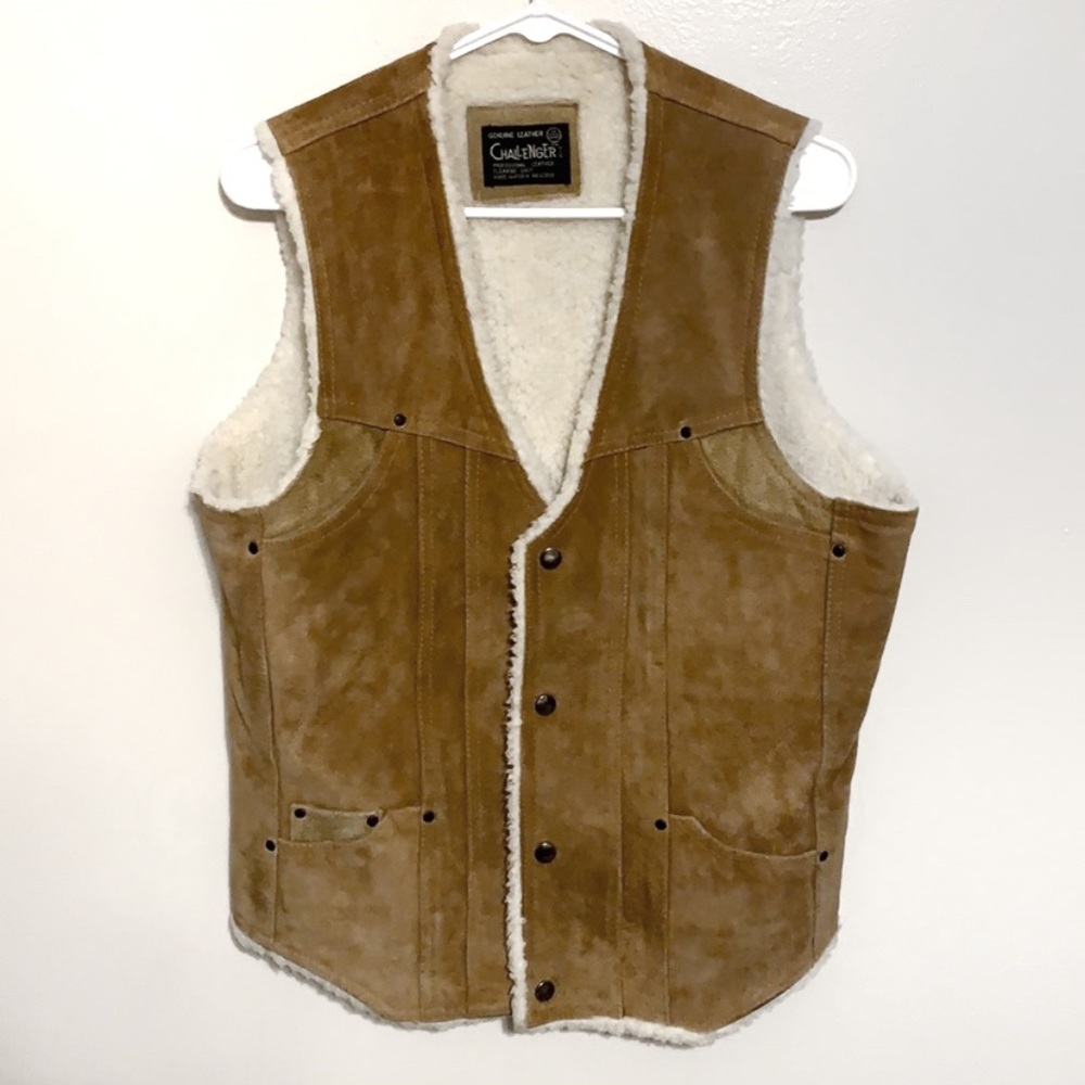 Challenger Genuine Leather Vest